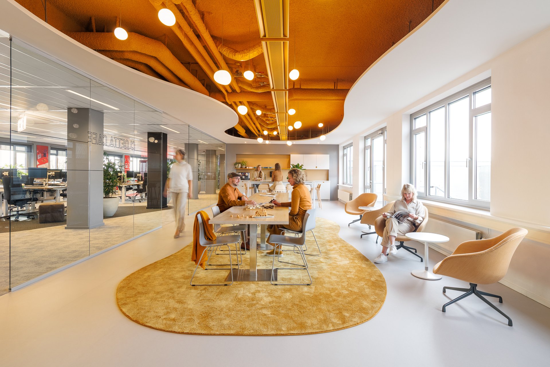 Cloetta Cafe interior design by Fokkema & Partners