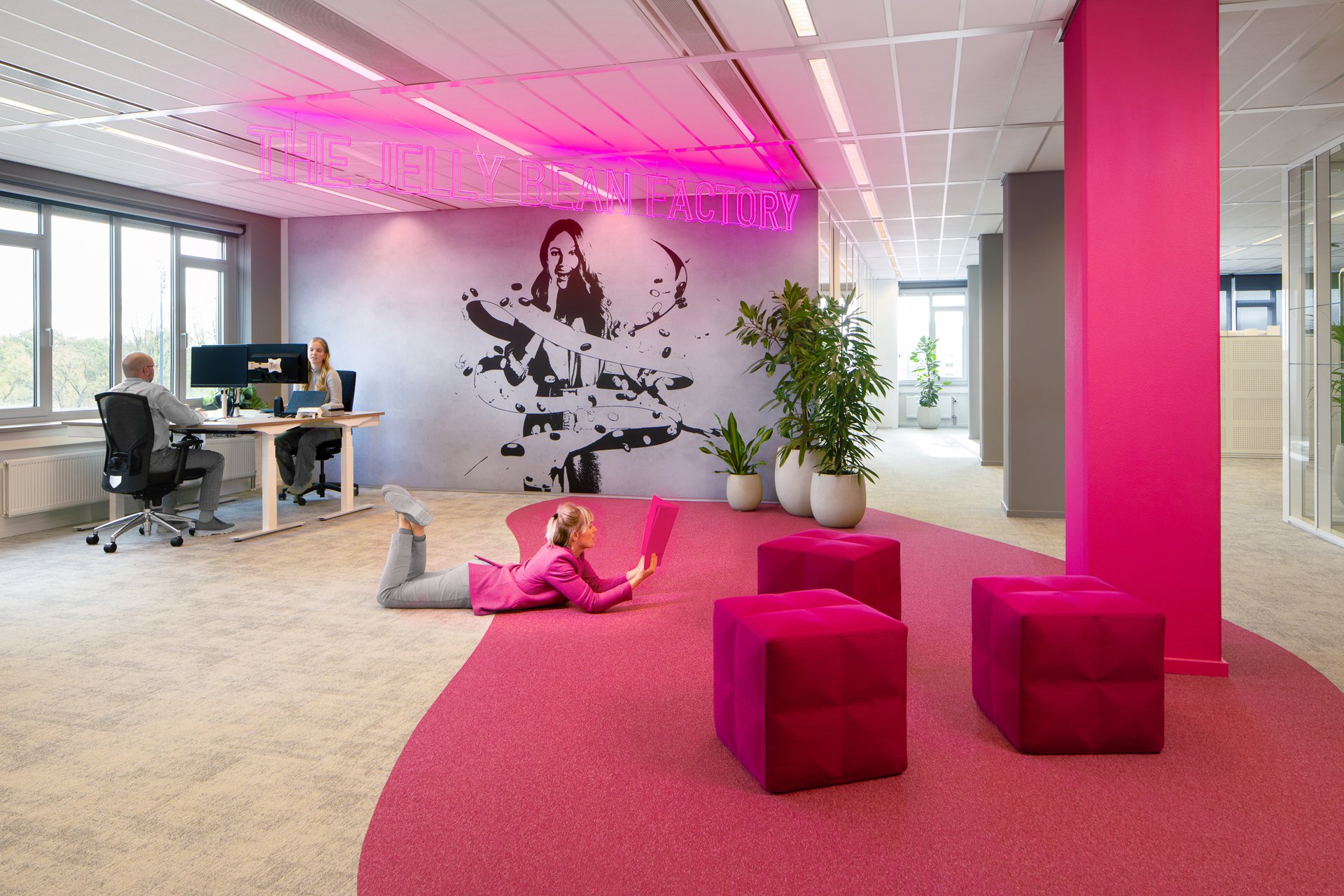 Jelly Bean Factory interior design by Fokkema & Partners