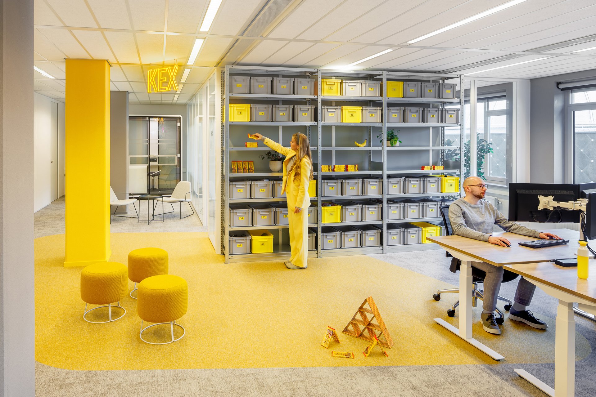 Cloetta Kex interior design by Fokkema & Partners