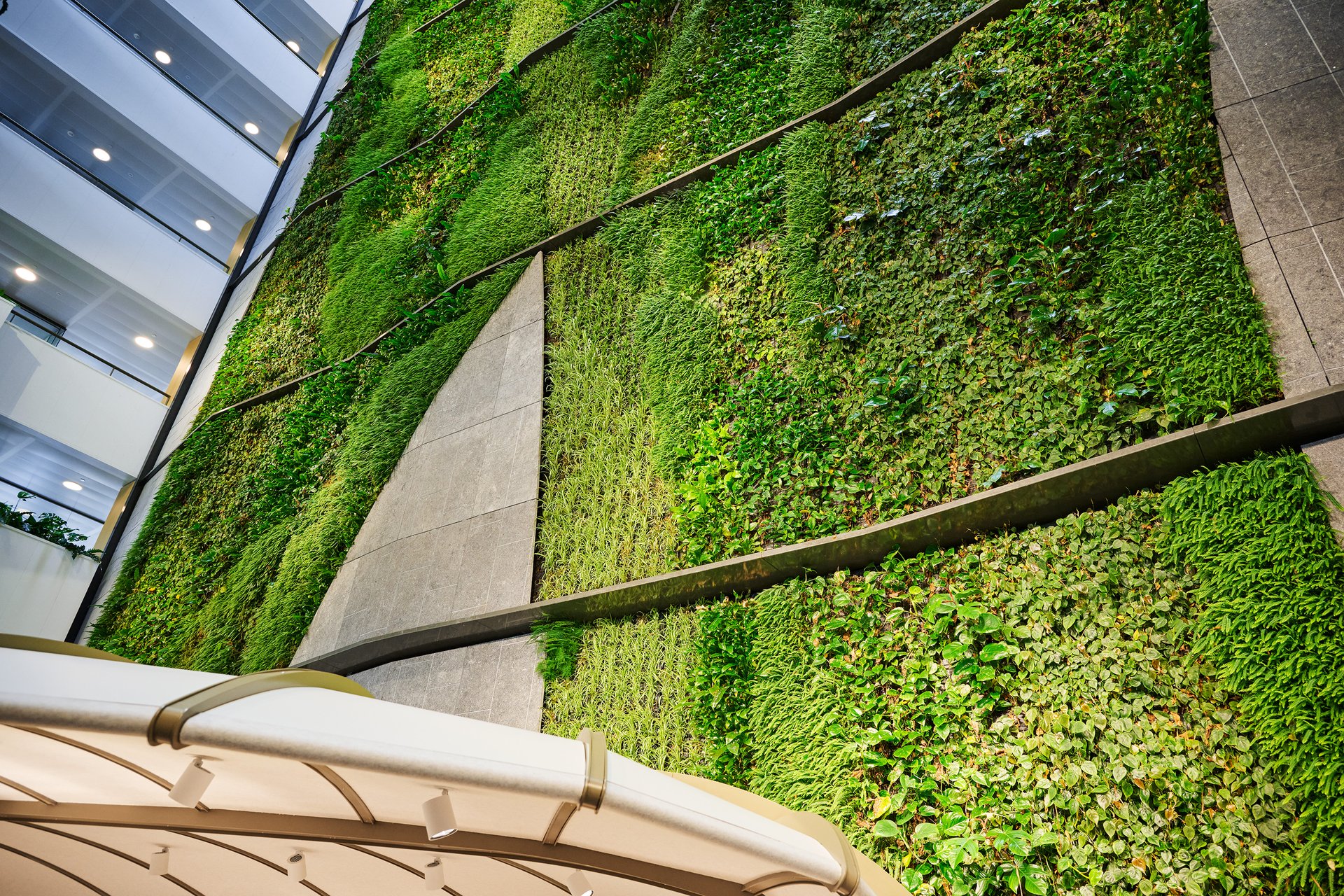 Detailed view of EMA Atrium