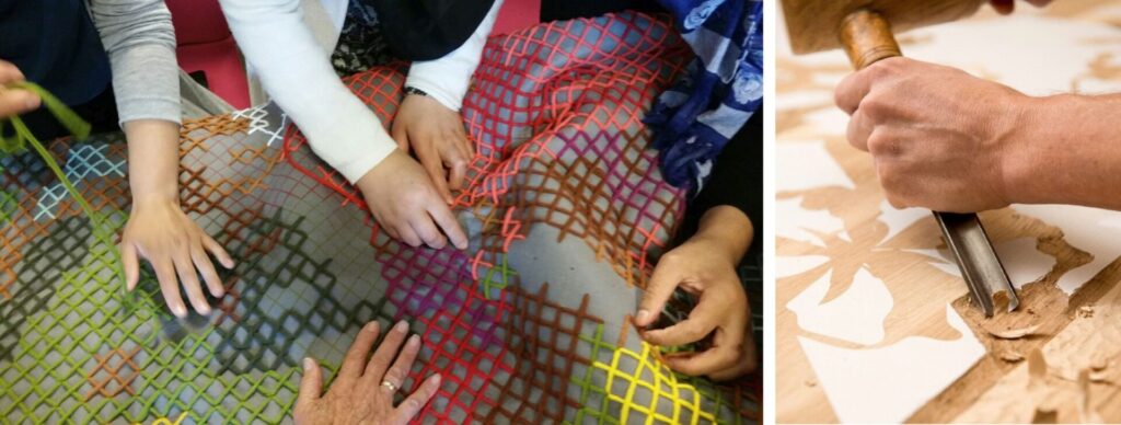 Werkzaak Rivierenland: "A positive contribution to society - social workshops, designing and creating their own workspaces"