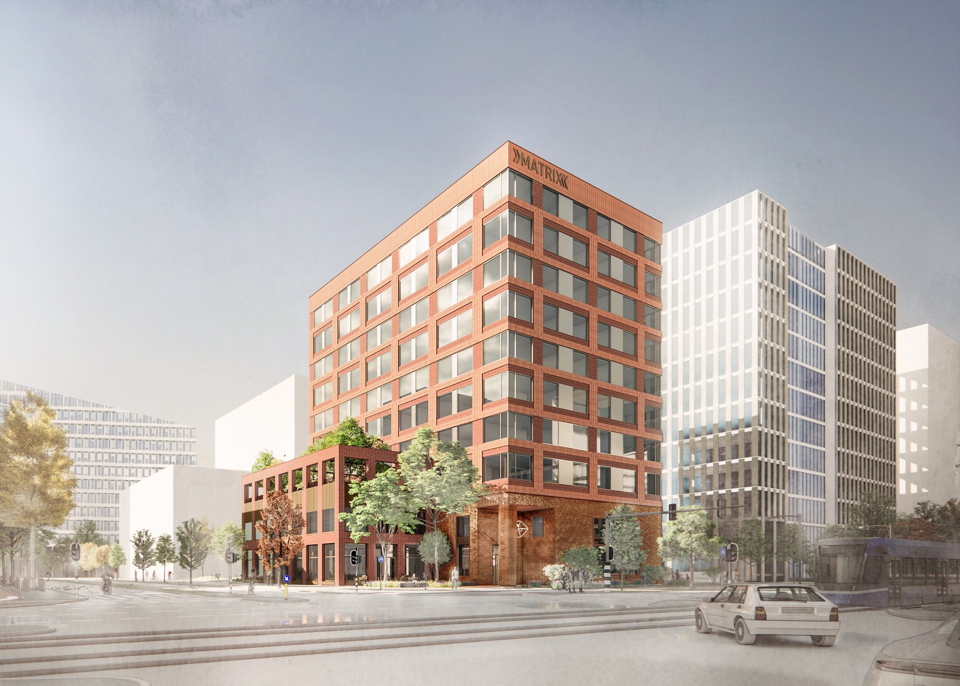 Matrix Innovation Center: An Urban Statement in the Zuidas District