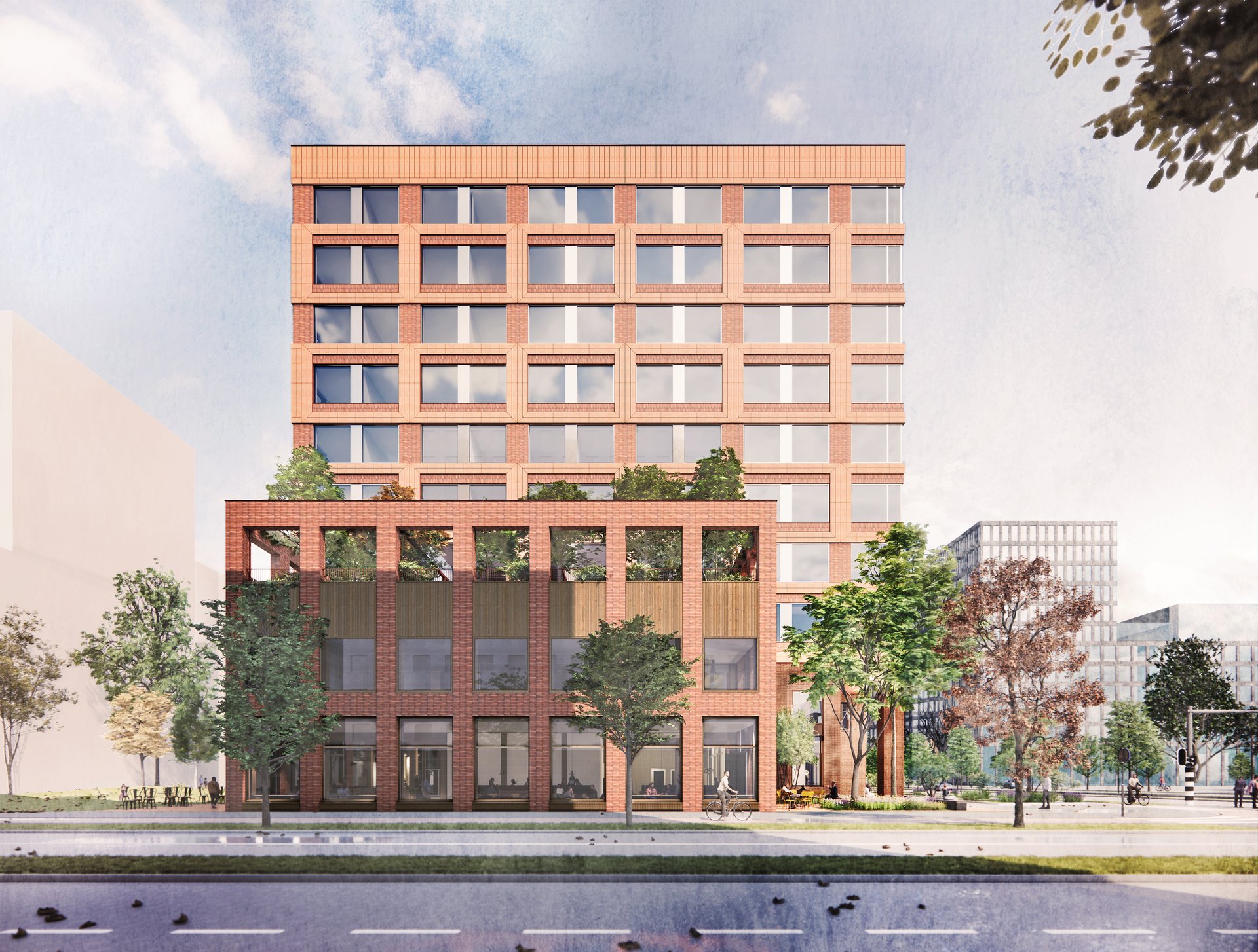 Matrix Innovation Center: An Urban Statement in the Zuidas District