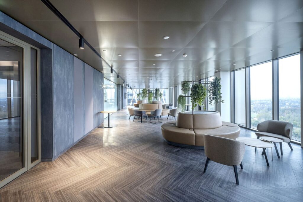 Interior conference area of EMA