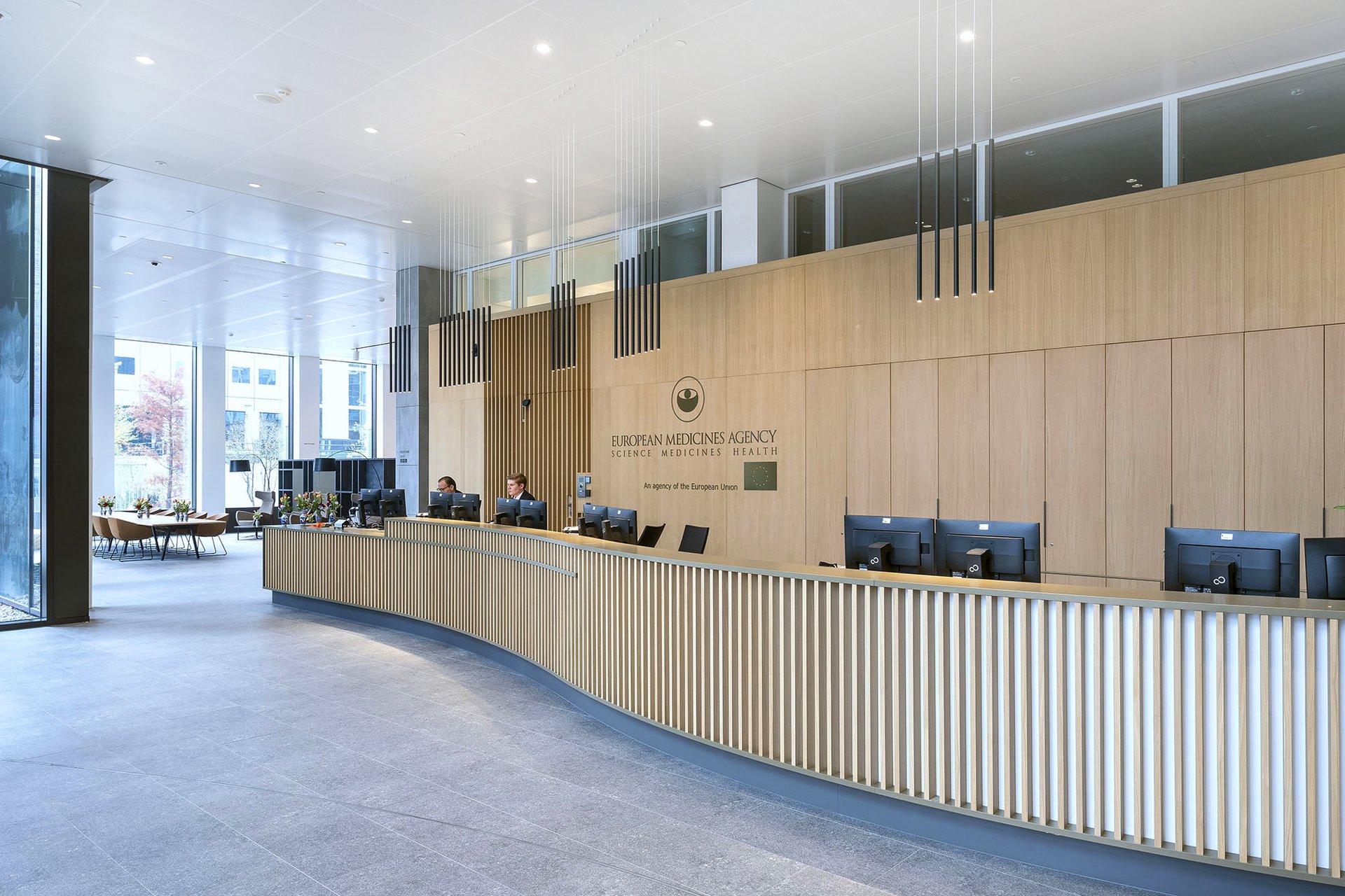European Medicines Agency building interior view
