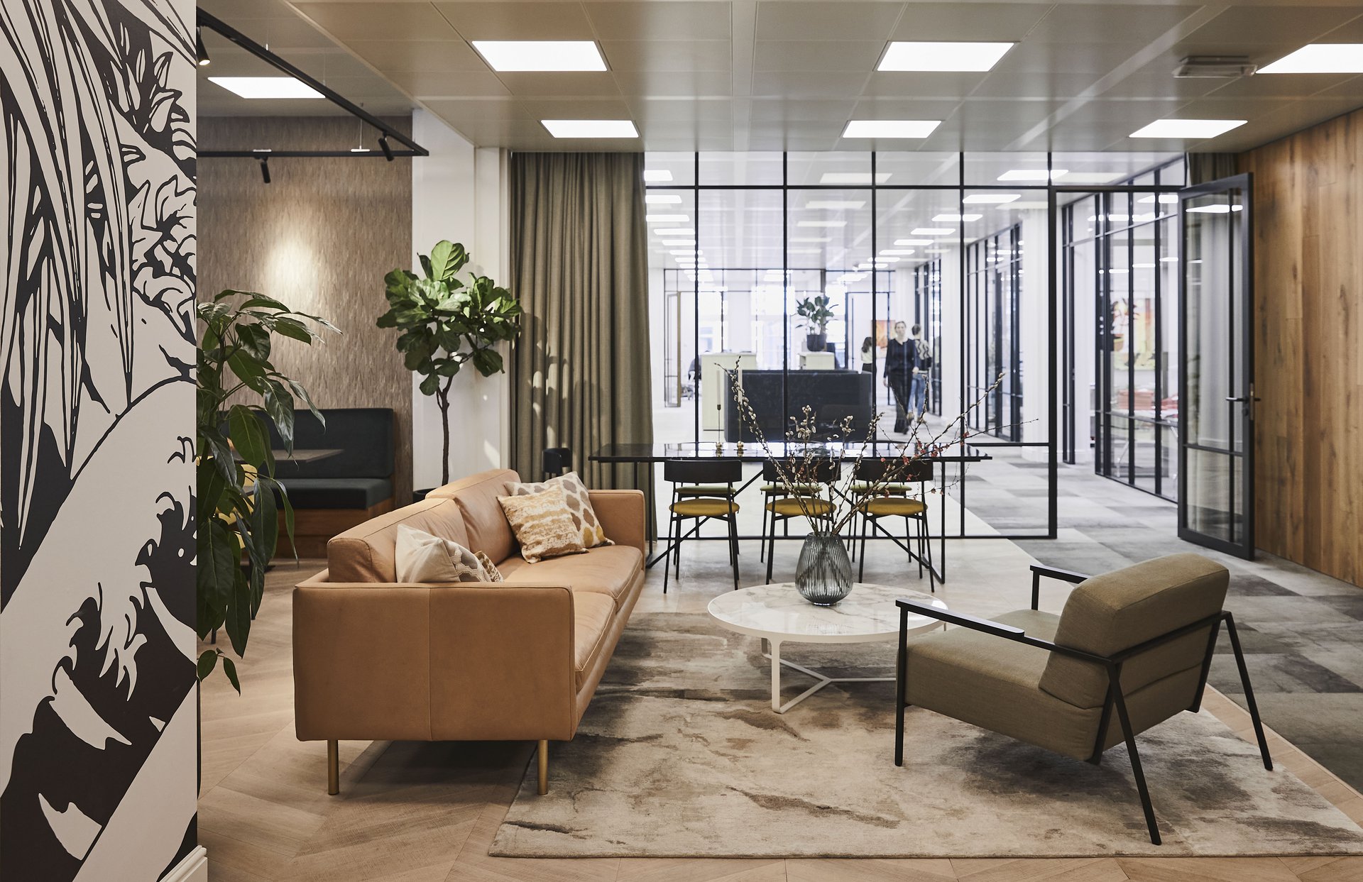 A design that flirts with the building’s fashion heritage