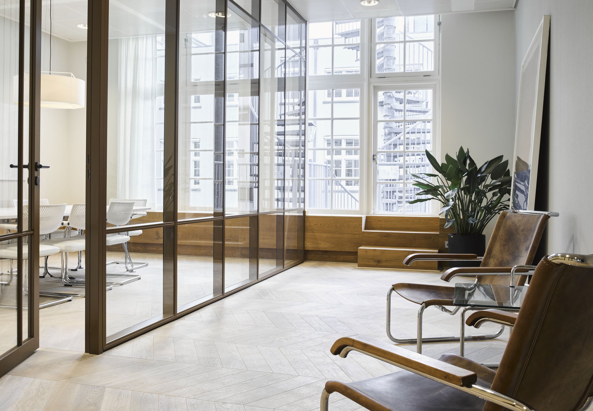 A design that flirts with the building’s fashion heritage