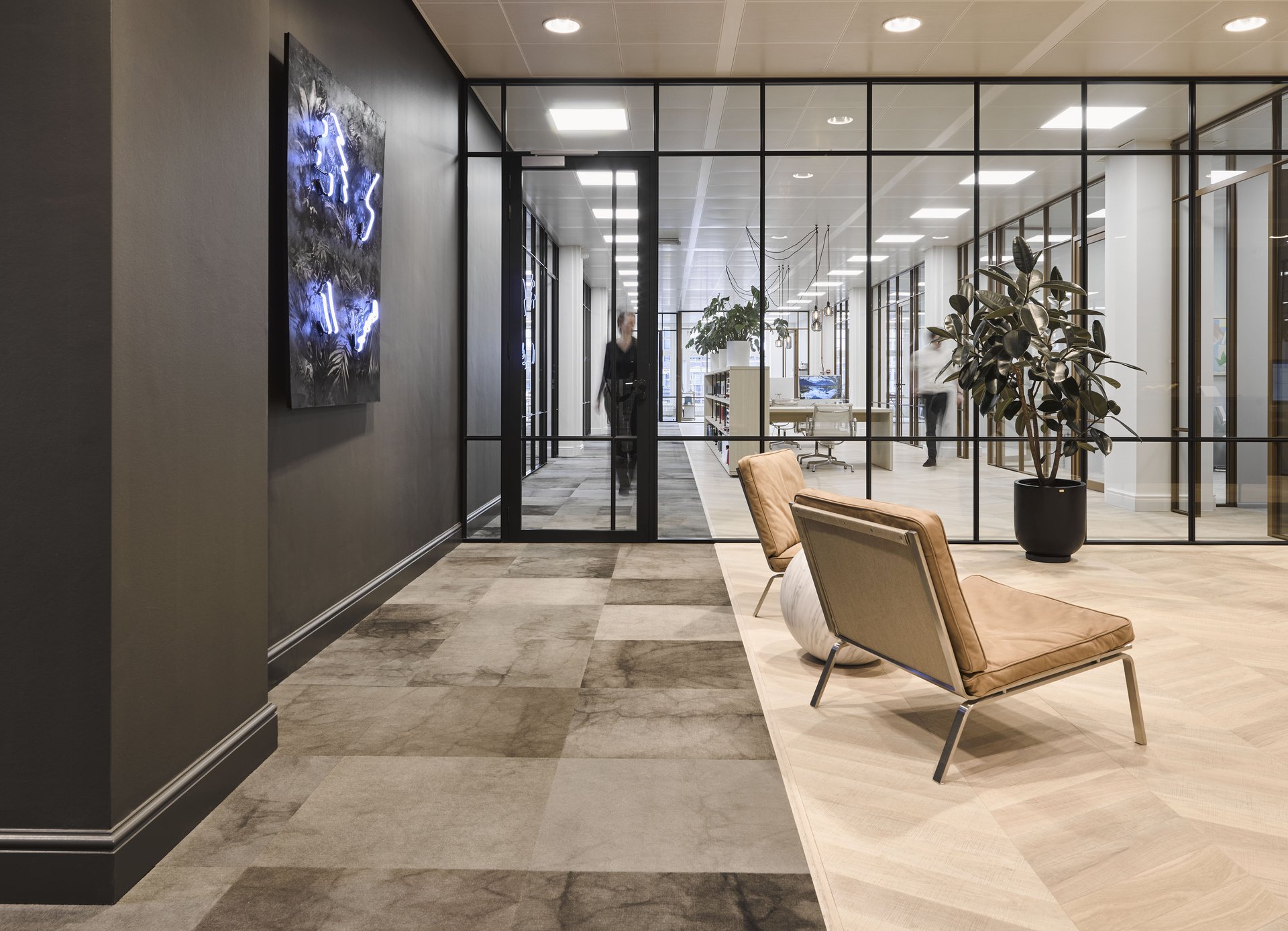 A design that flirts with the building’s fashion heritage