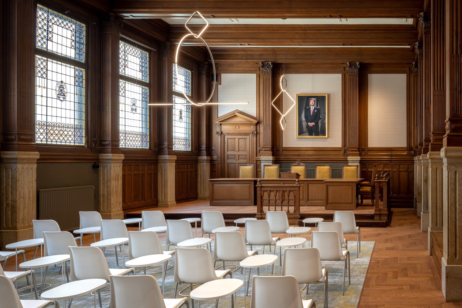 A modern restoration with historical grandeur