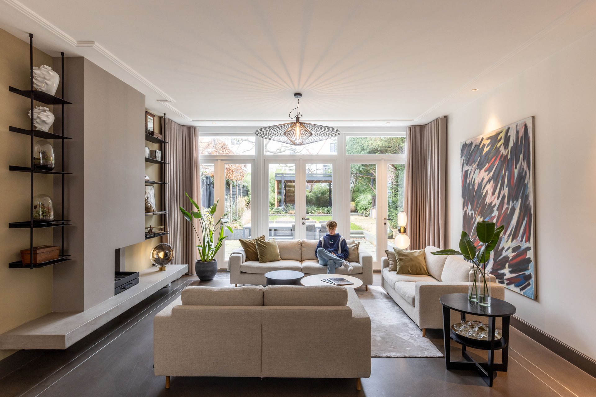 Living space in 'Vila Tasa'