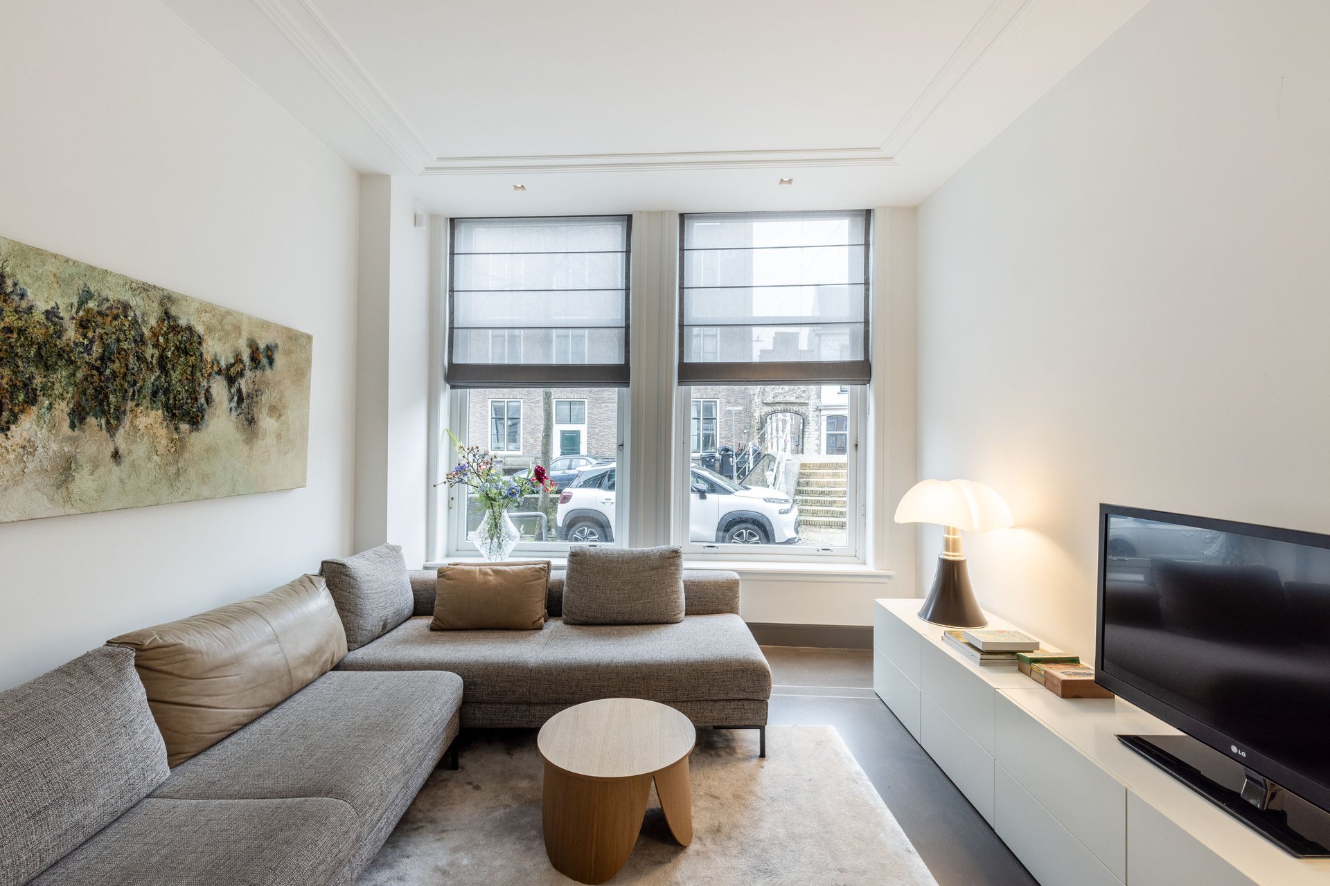 Bright interior of 'Vila Tasa'