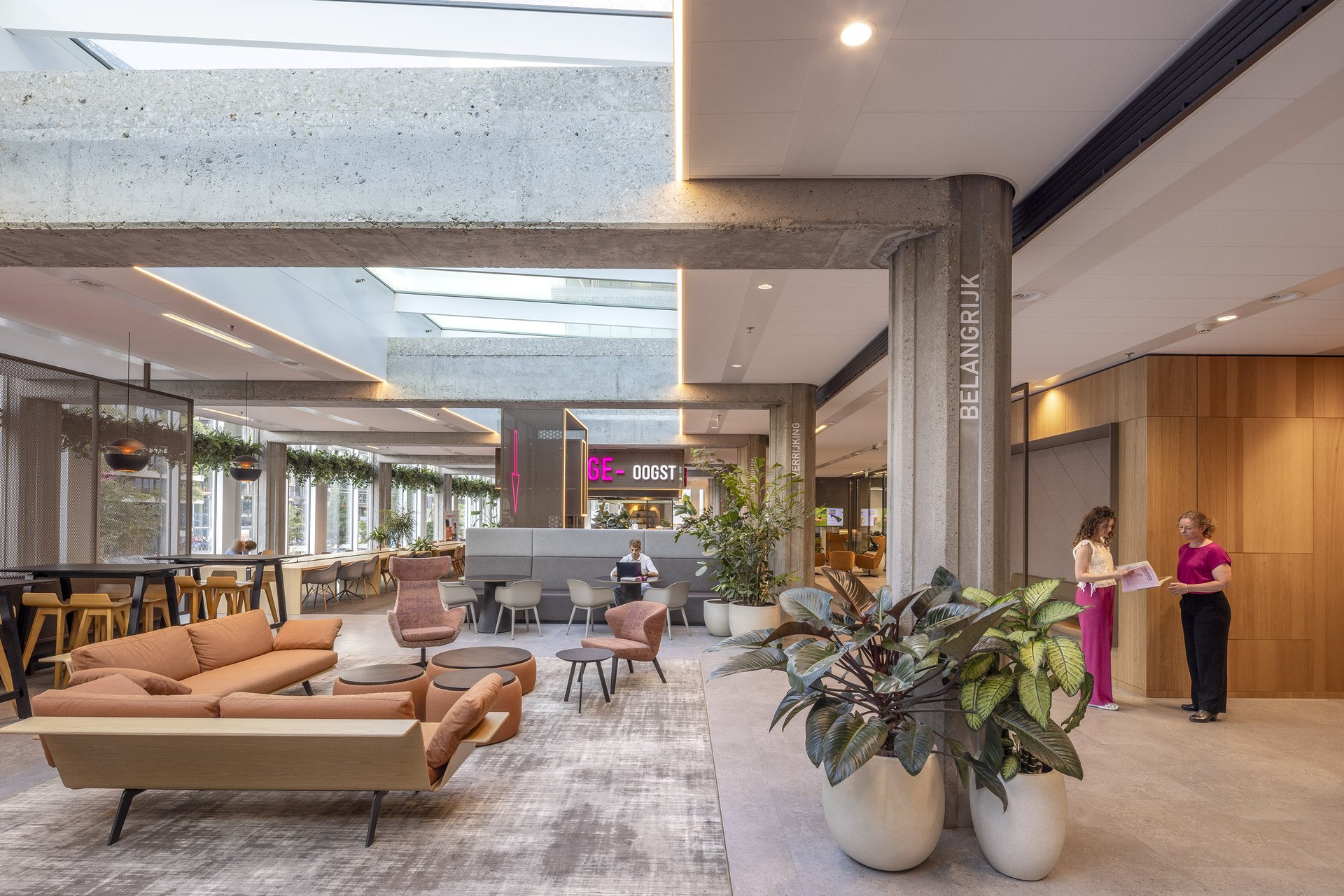 Untangling De Knoop: Connecting with a touch of pink