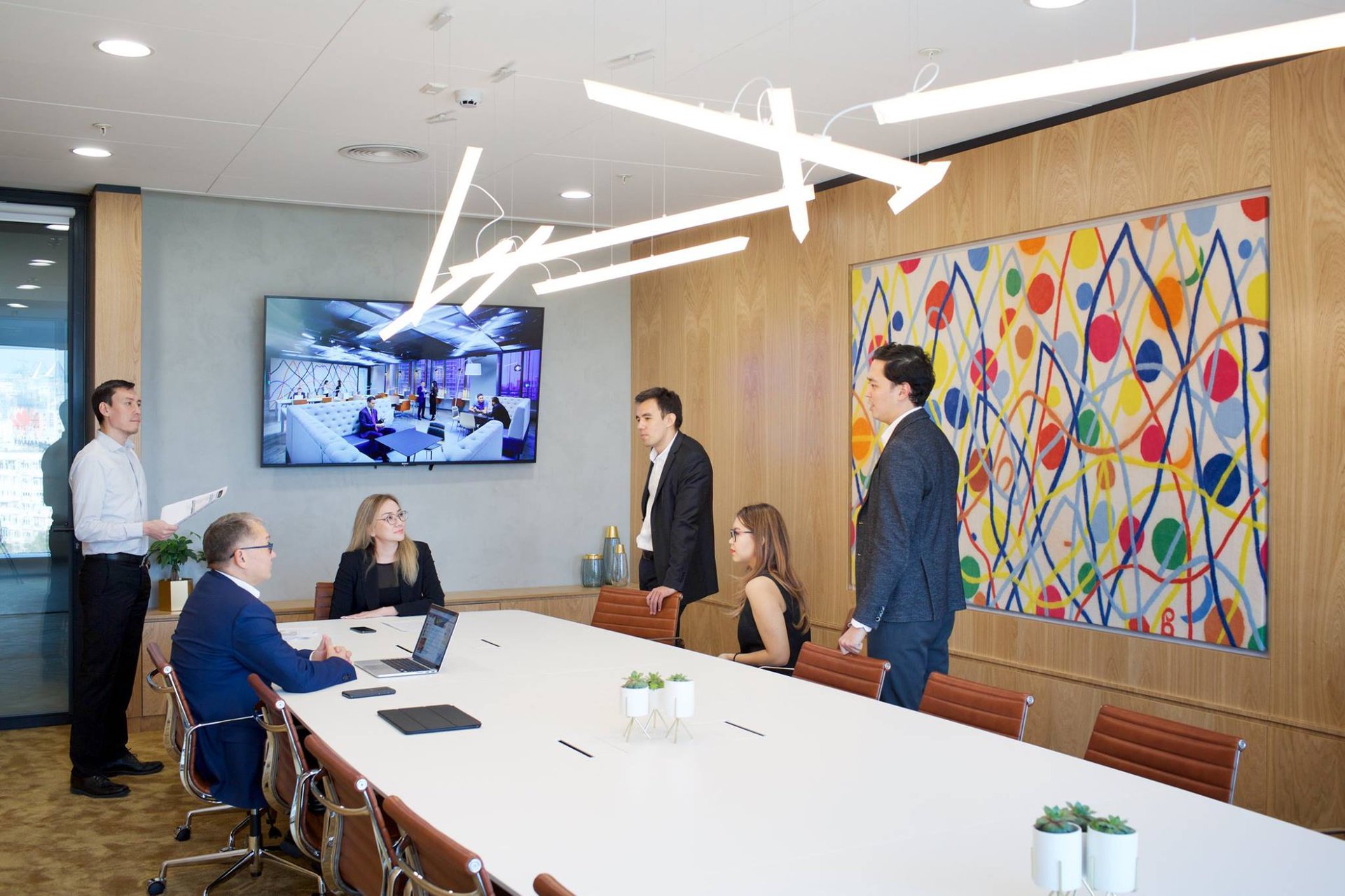 Shared workspace at Level 8