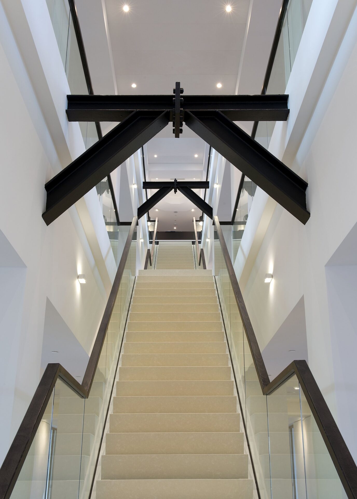 Vertical view of Apollo House interior