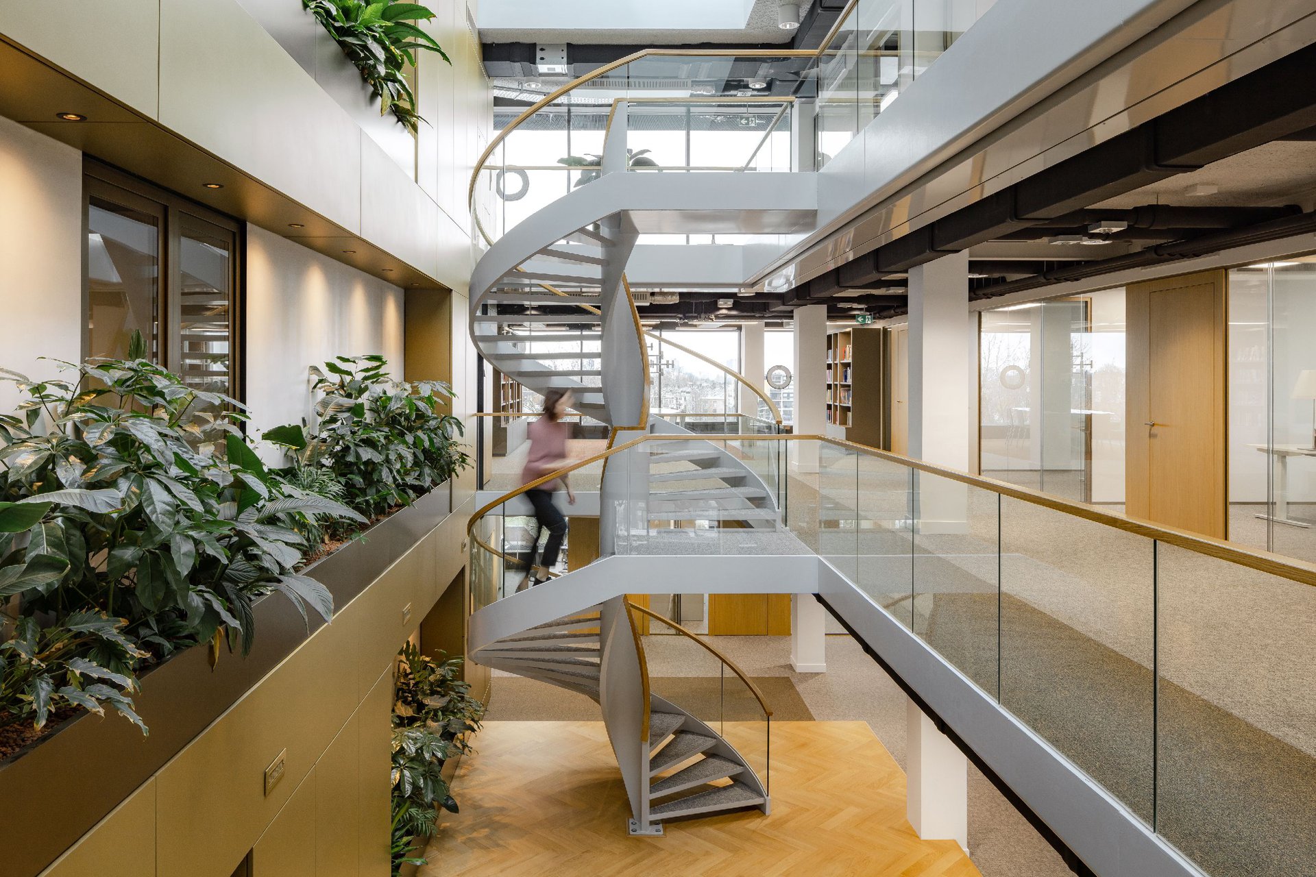 Interior view of Brinkhof office