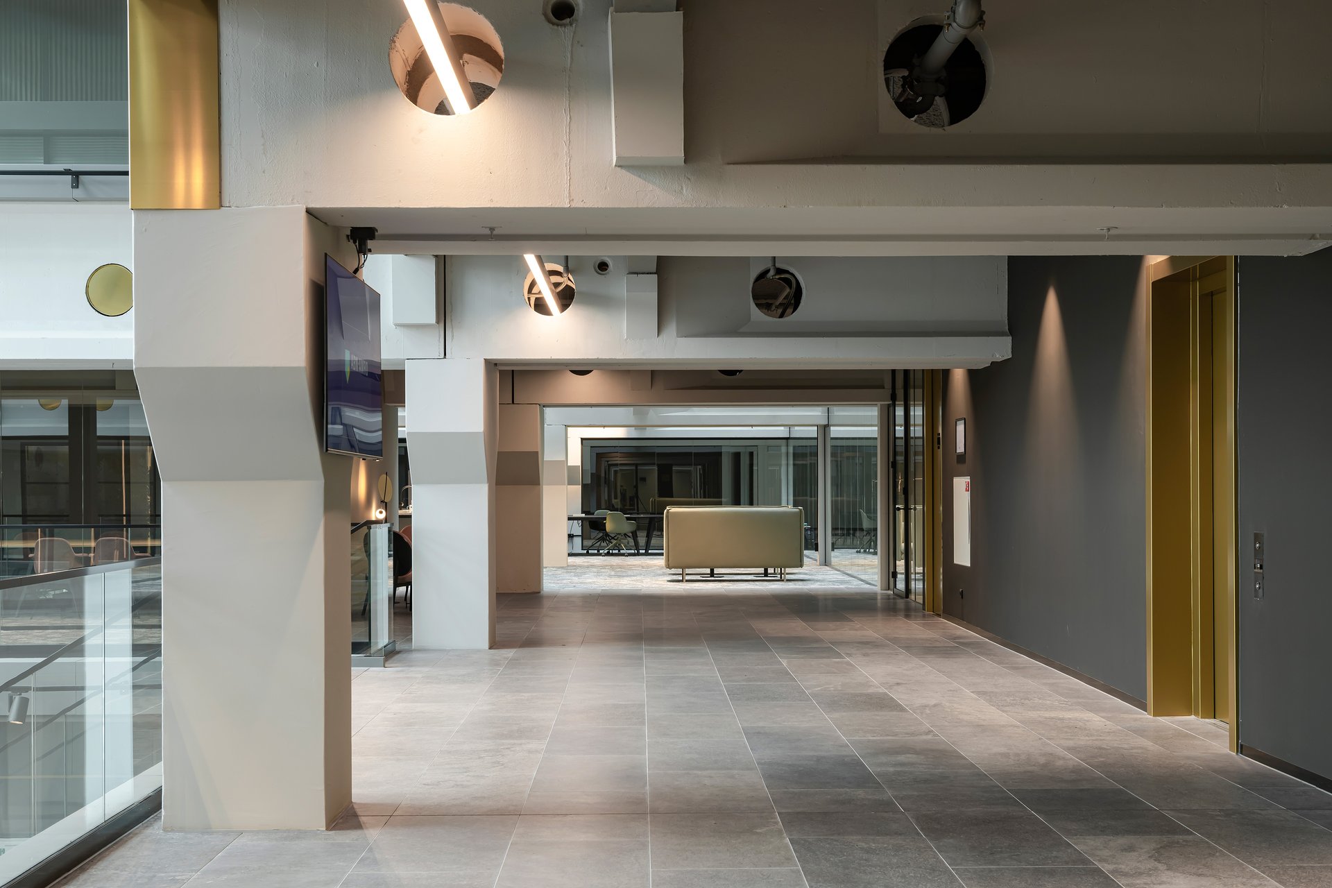 Sustainably transforming a historic post building into a multi-tenant office space