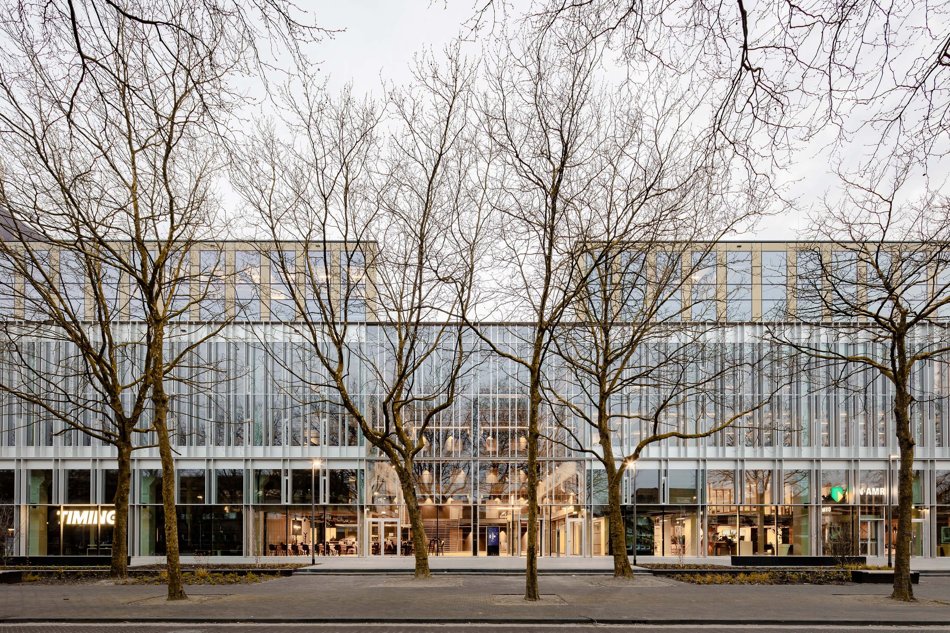 Sustainably transforming a historic post building into a multi-tenant office space