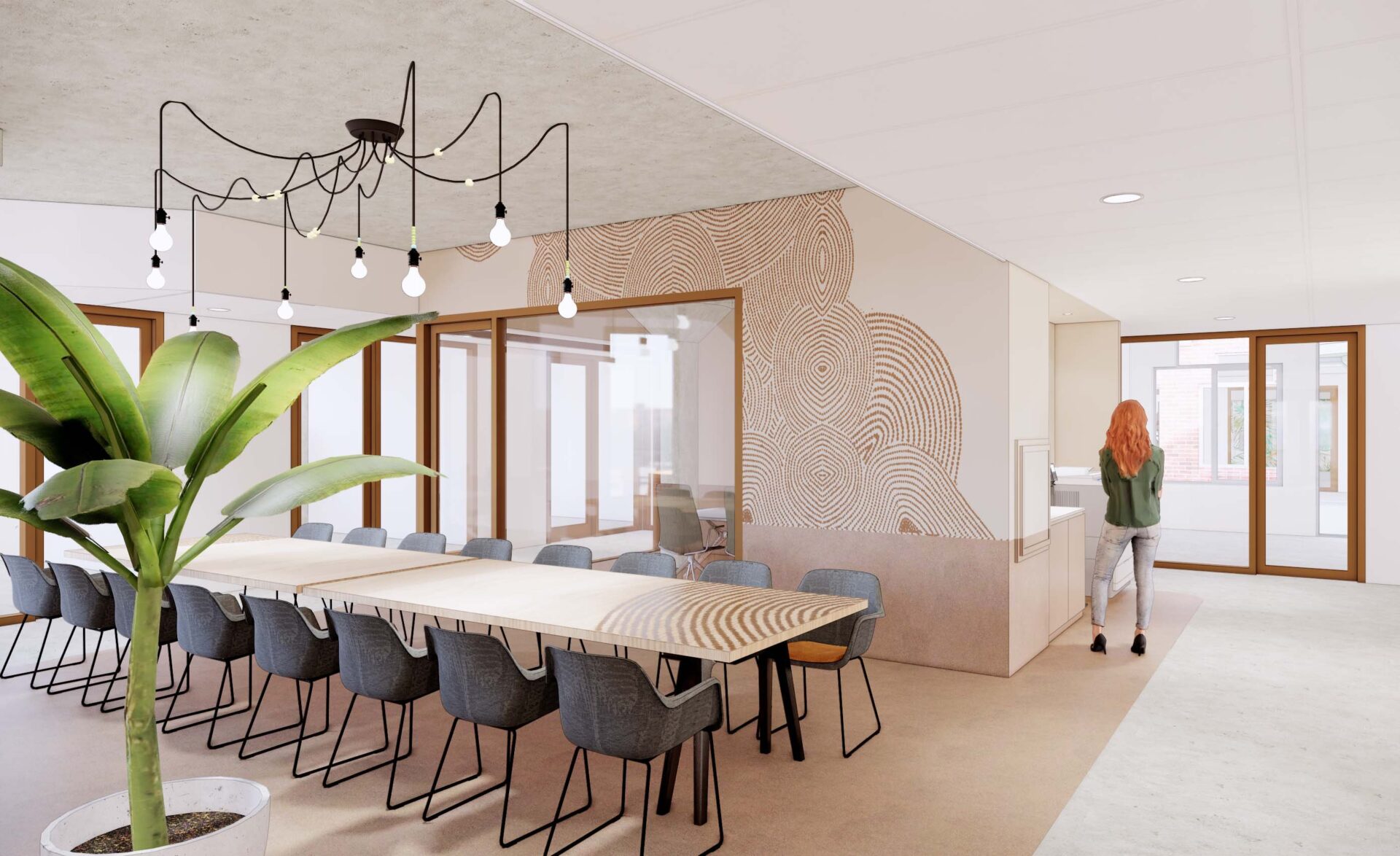 Exterior view of the Herta Mohr Building