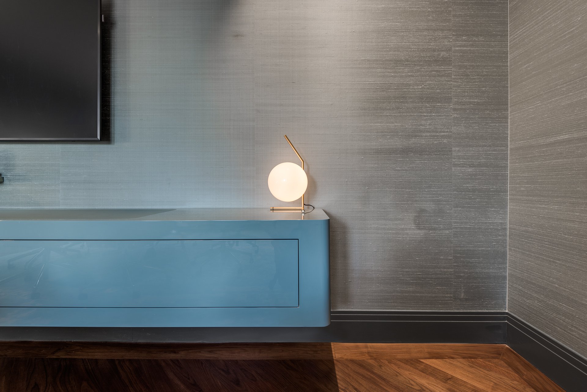 Office villa with stained glass dome