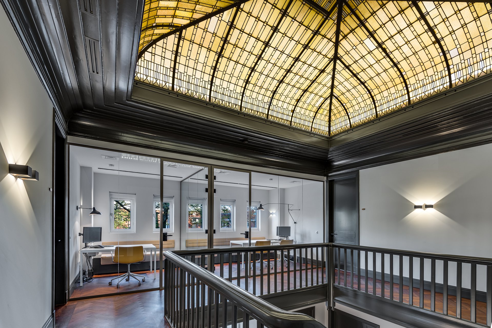 Office villa with modern interior design