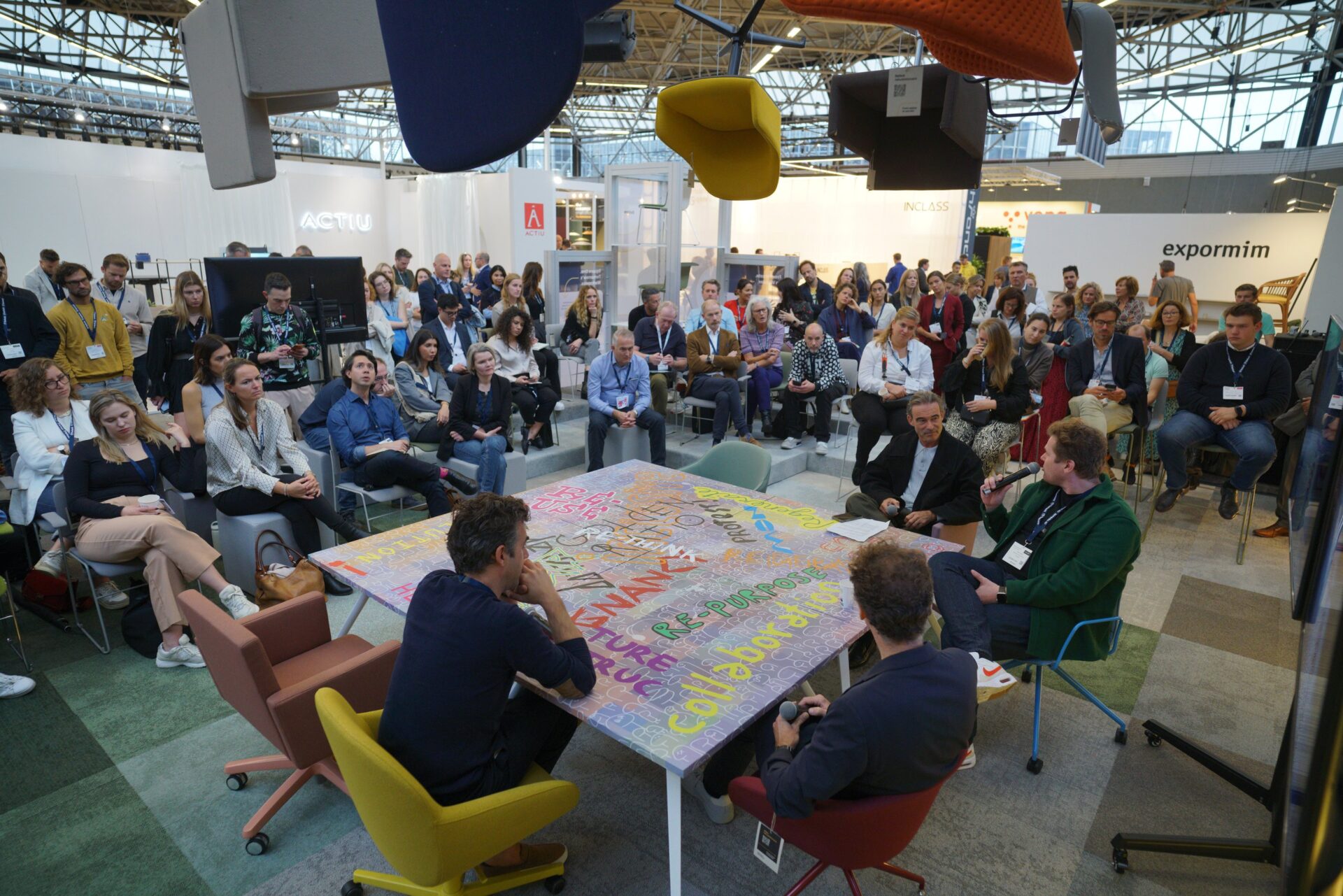 Slider image from the panel discussion.