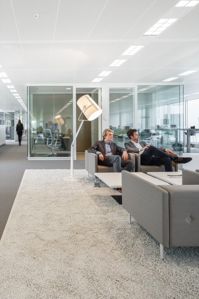 Atrium with sustainable design elements