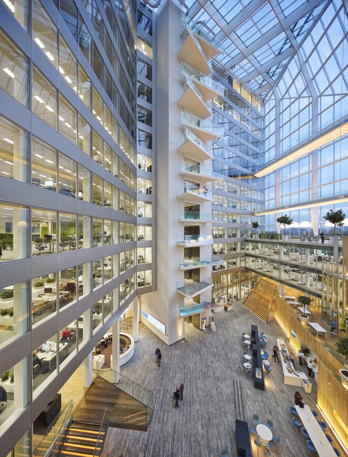 Deloitte and AKD office design showcasing a sustainable and innovative workspace