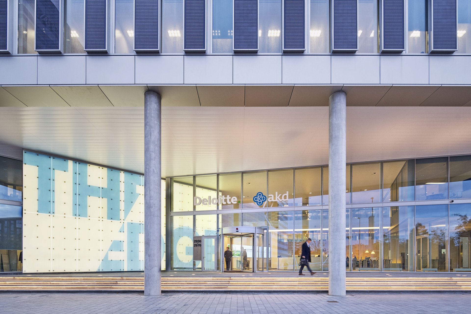 Deloitte and AKD office design showcasing a sustainable and innovative workspace