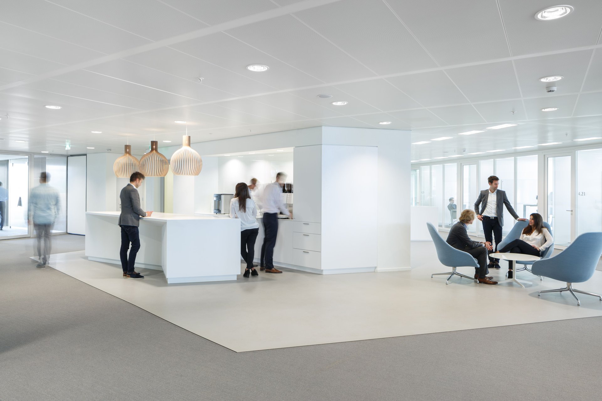 Deloitte and AKD office design showcasing a sustainable and innovative workspace