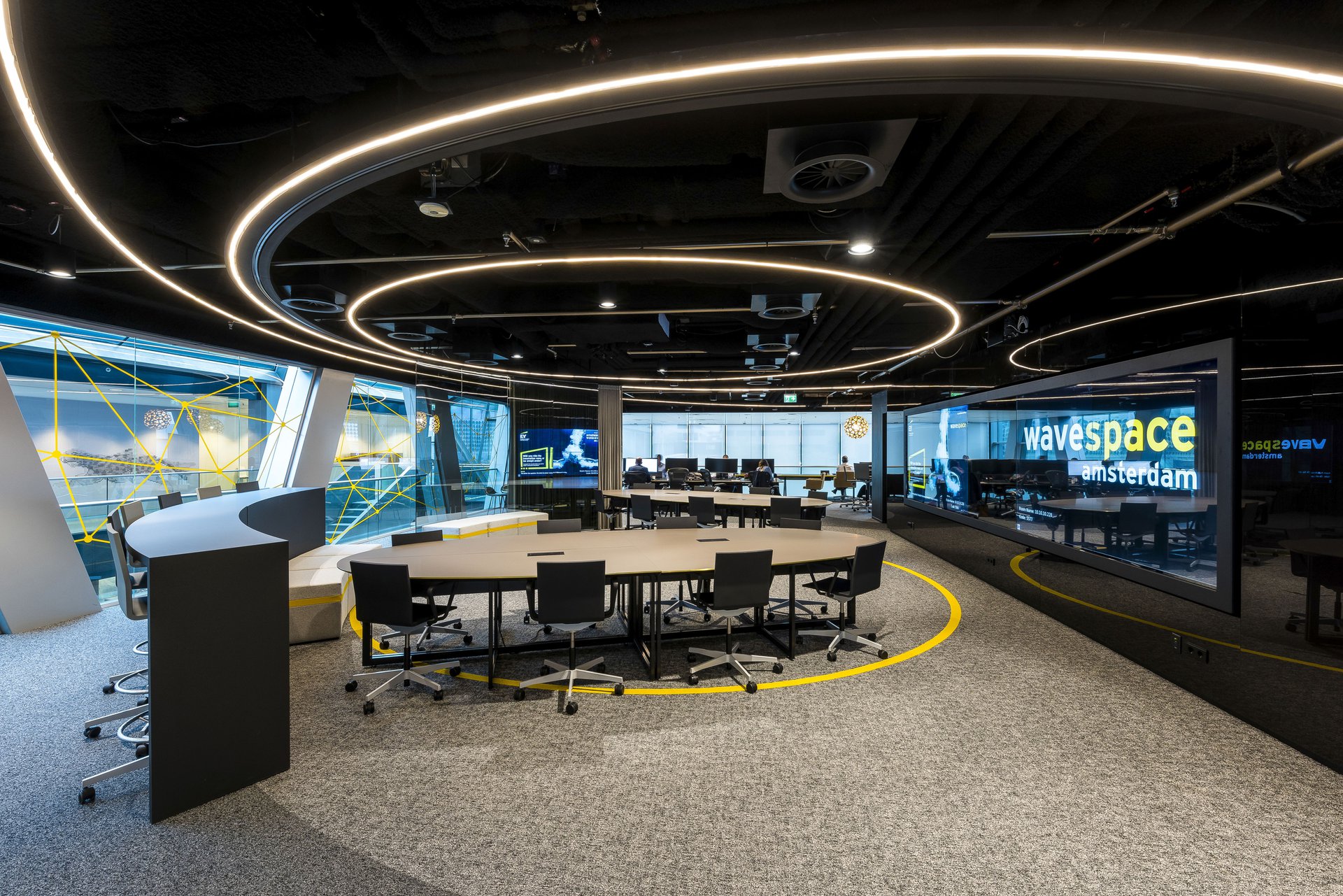EY wavespace interior showcasing innovative design