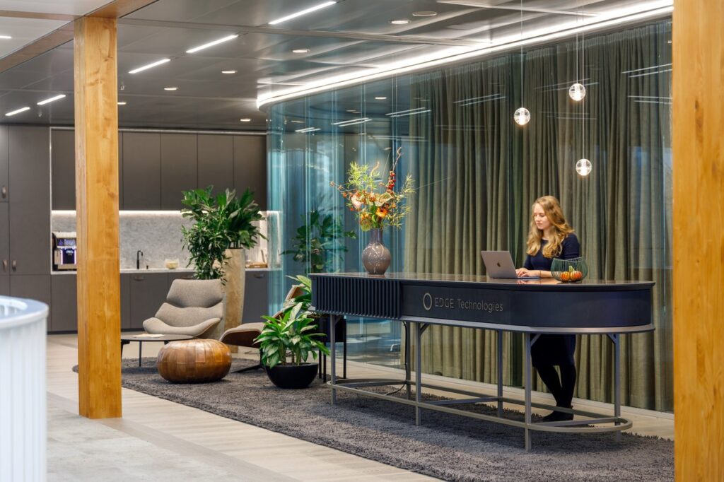 Interior design of EDGE headquarters