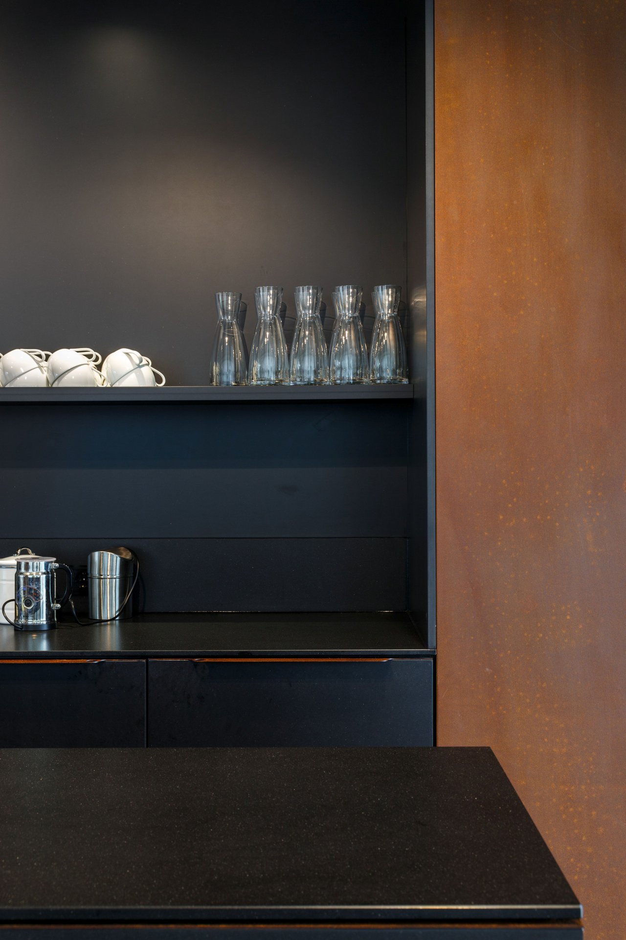 Luxury contemporary villa-type office with splendid views for Egon Zehnder