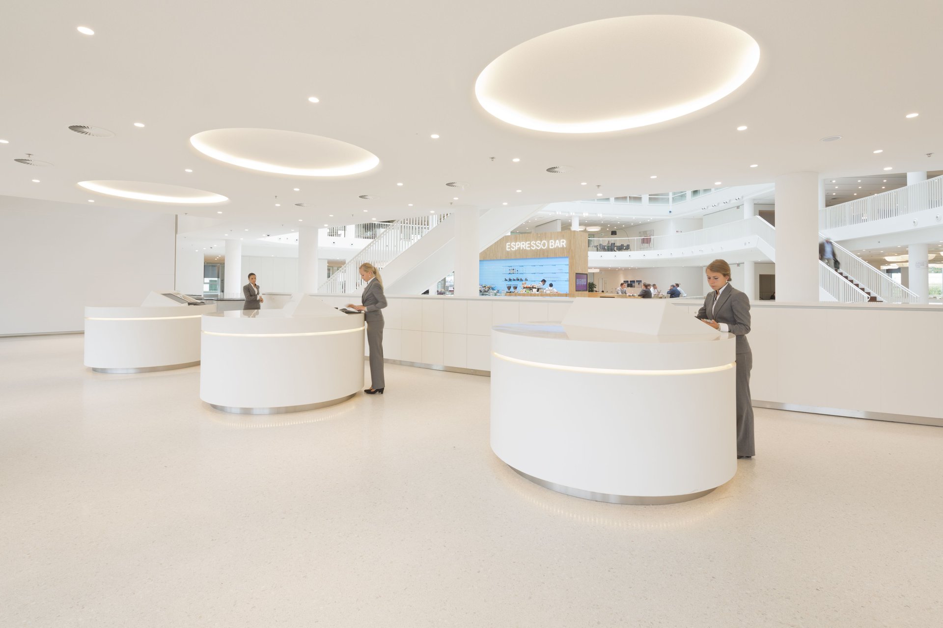 Eneco World interior design showcasing hospitality and activity-based working