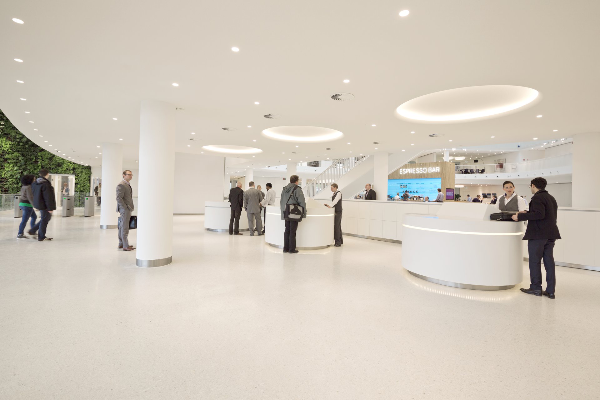 Eneco World interior design showcasing hospitality and activity-based working