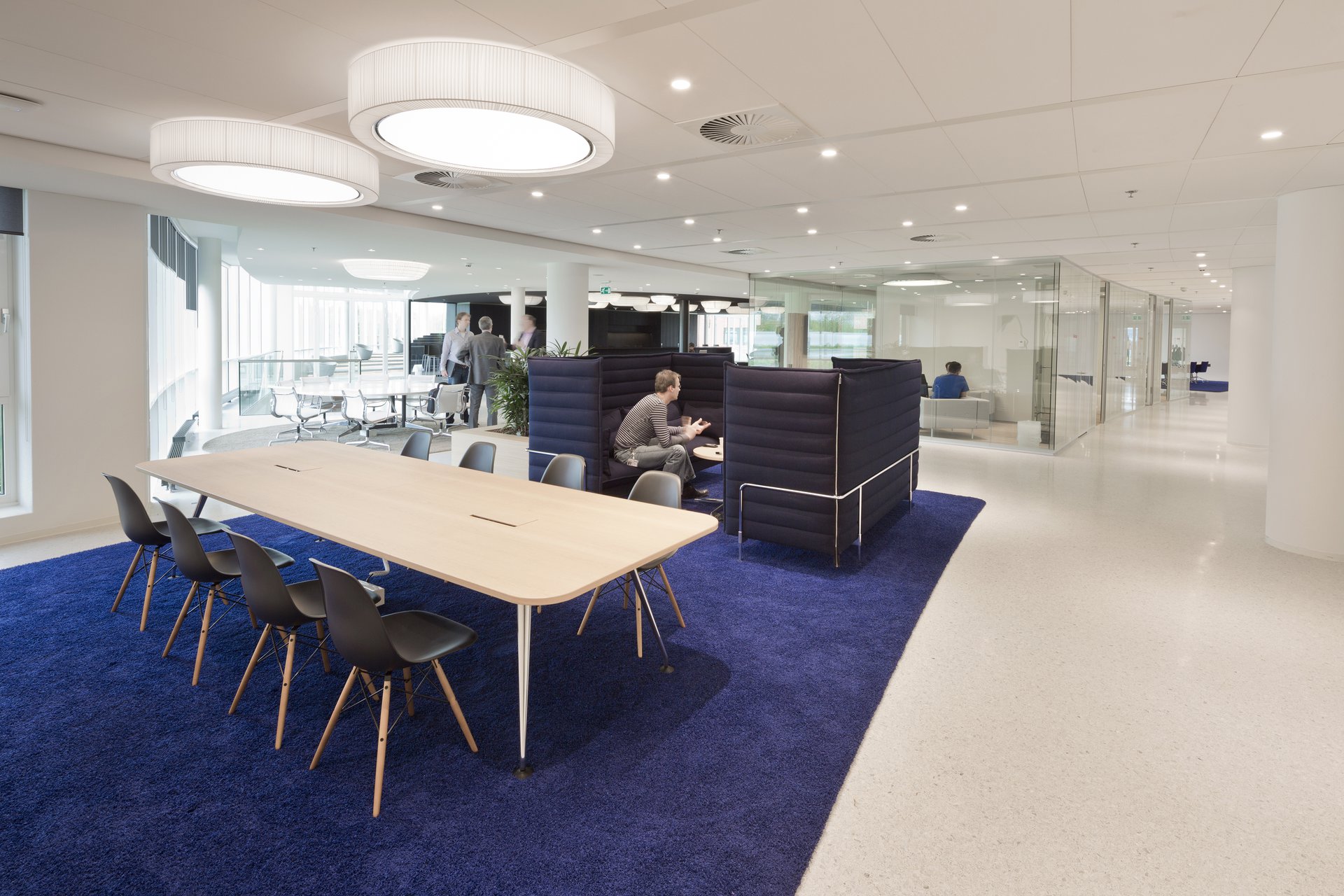 Eneco World interior design showcasing hospitality and activity-based working