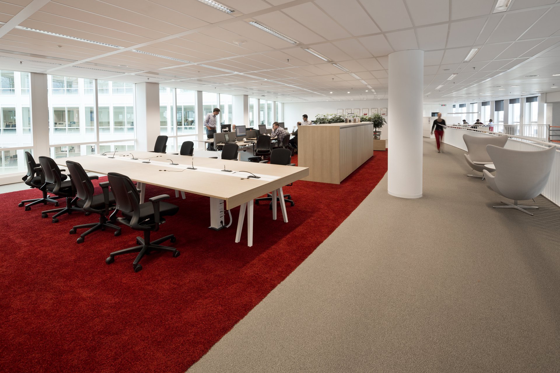 Eneco World interior design showcasing hospitality and activity-based working