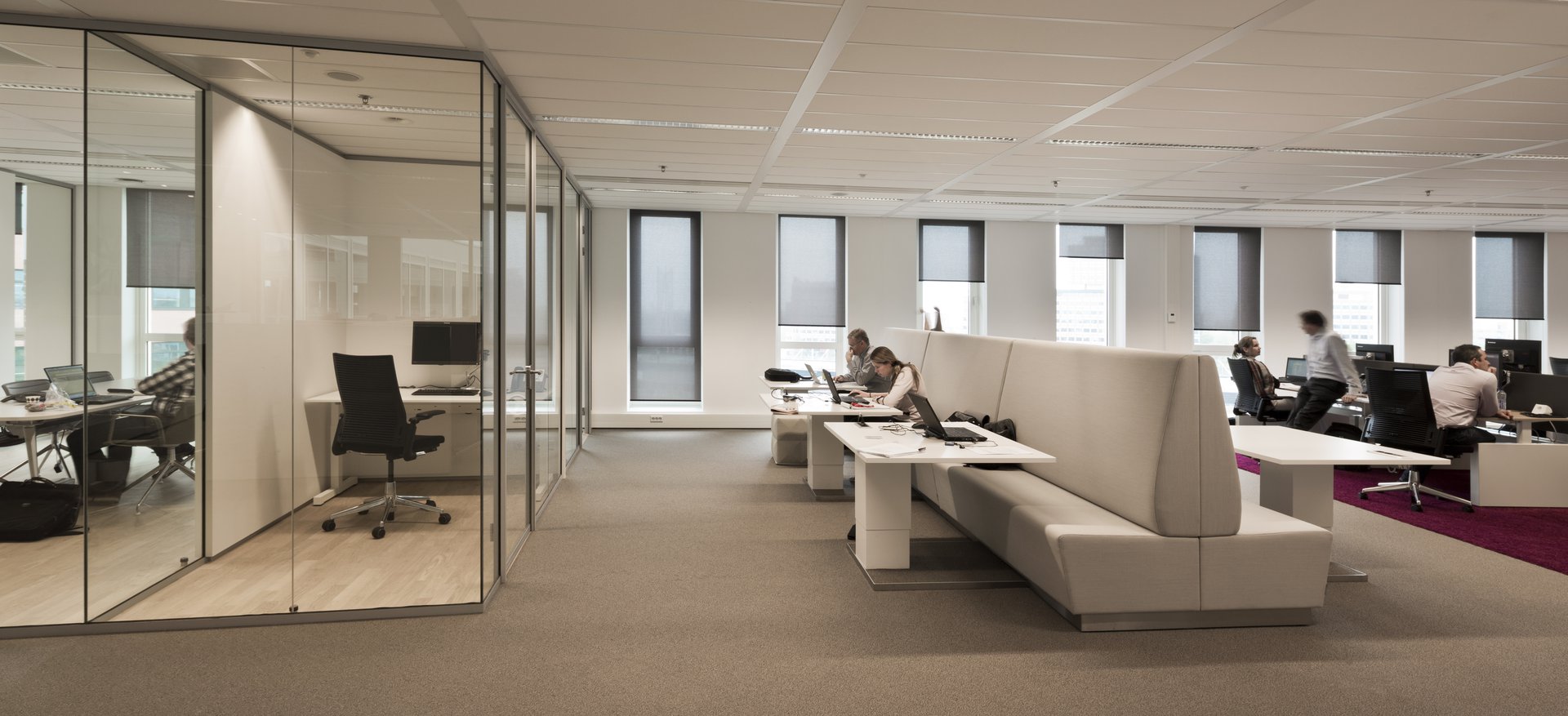 Eneco World interior design showcasing hospitality and activity-based working