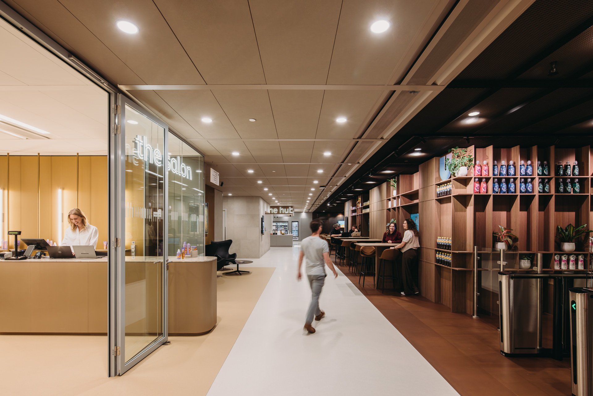 City meets work, work meets nature