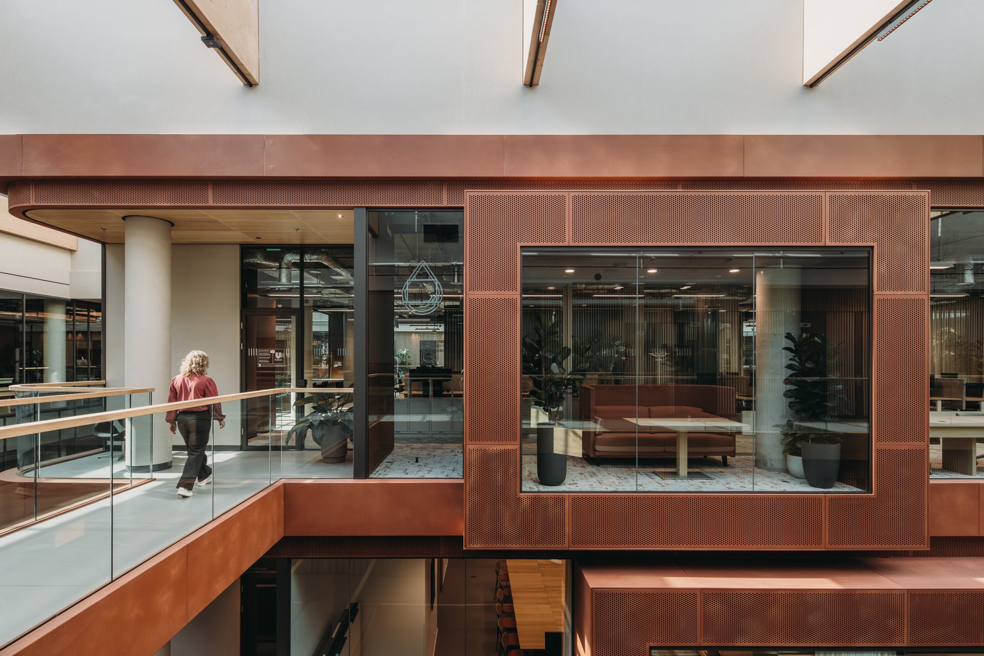 City meets work, work meets nature