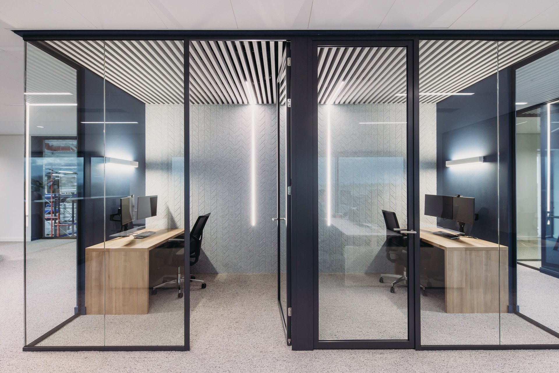 Interior view of VEBE's facility with attention to detail