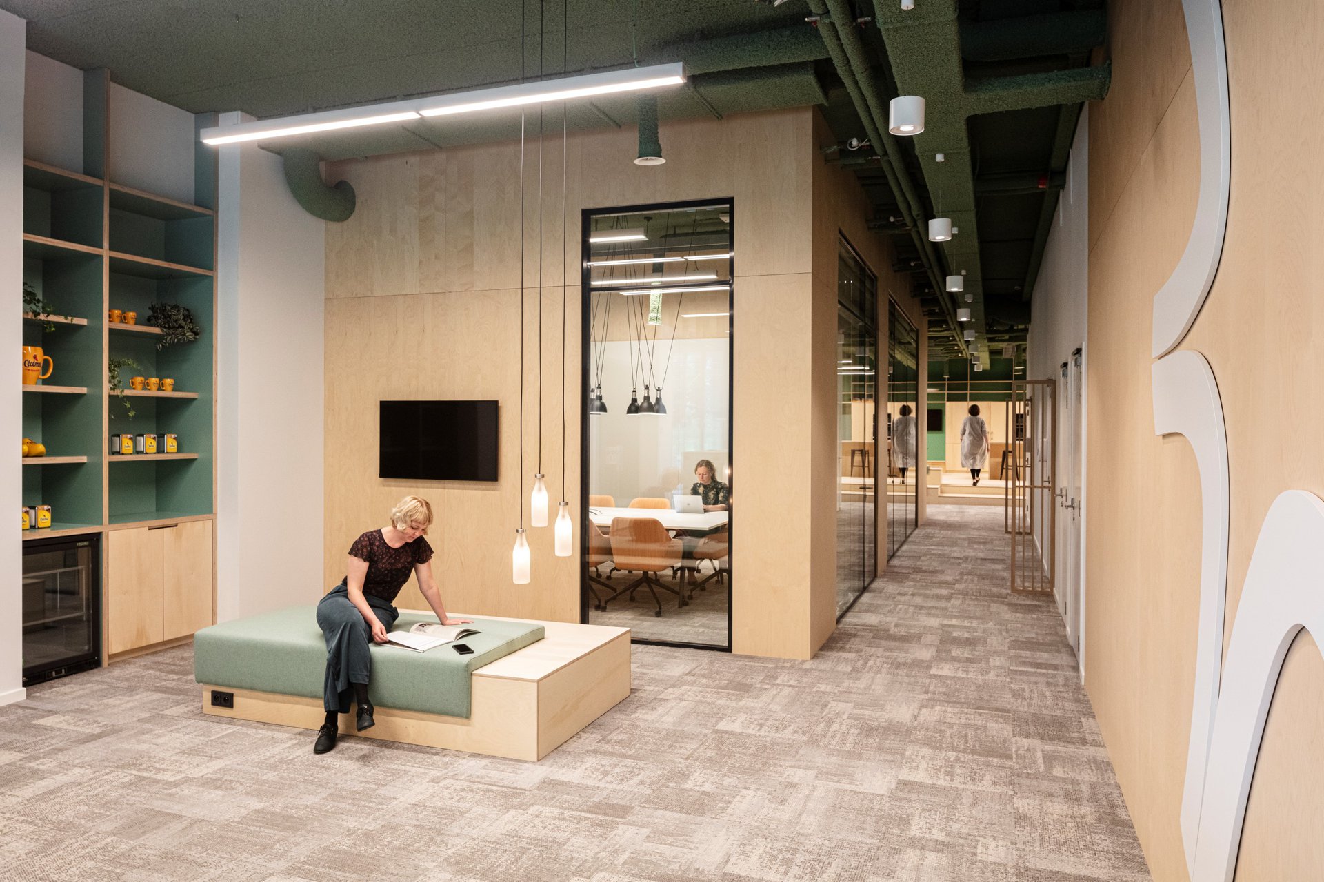 Header slider image 2 showcasing FrieslandCampina office design