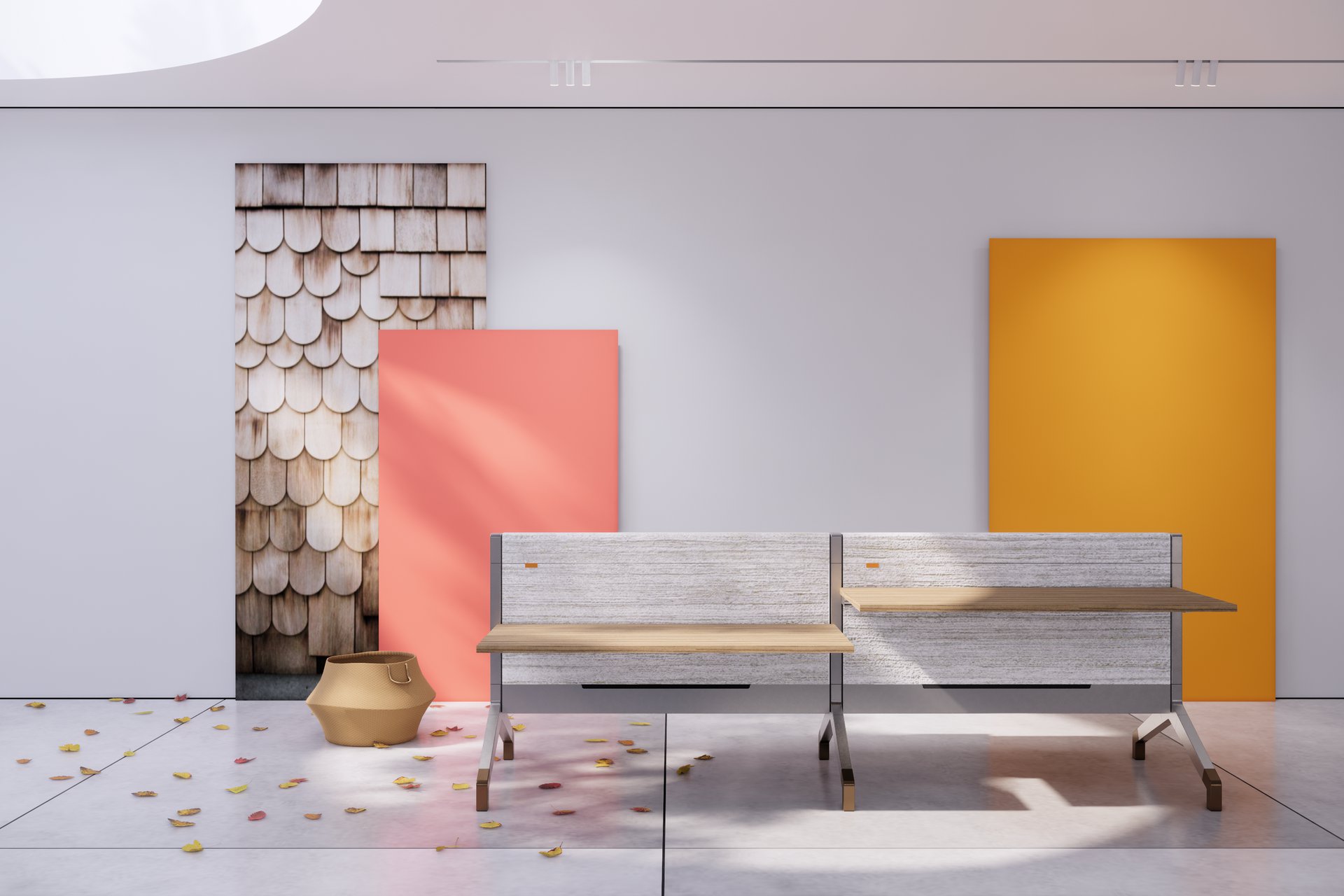 Wooden Ypsilon design