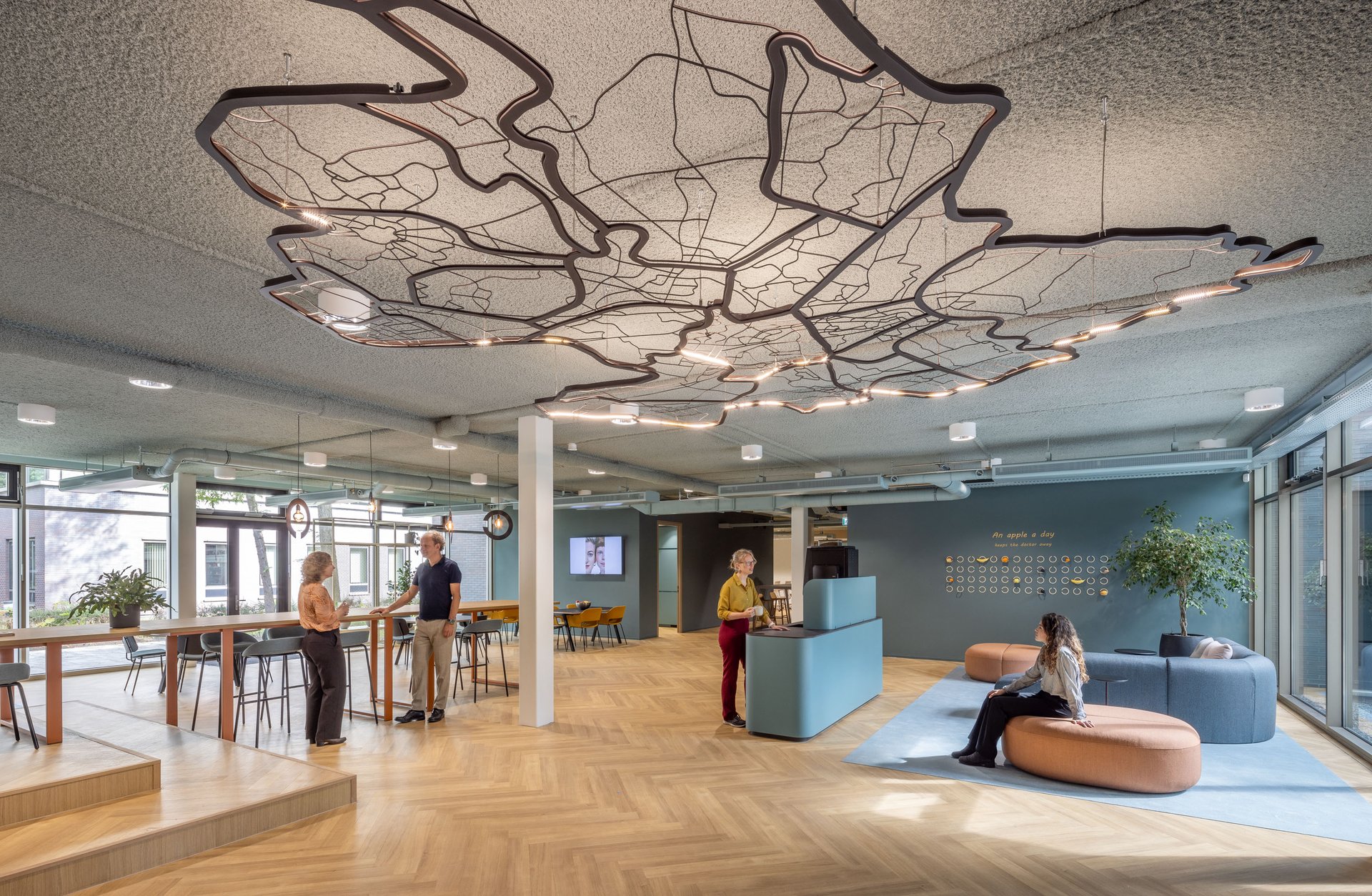 architectuur design interieur kantoor meeting room