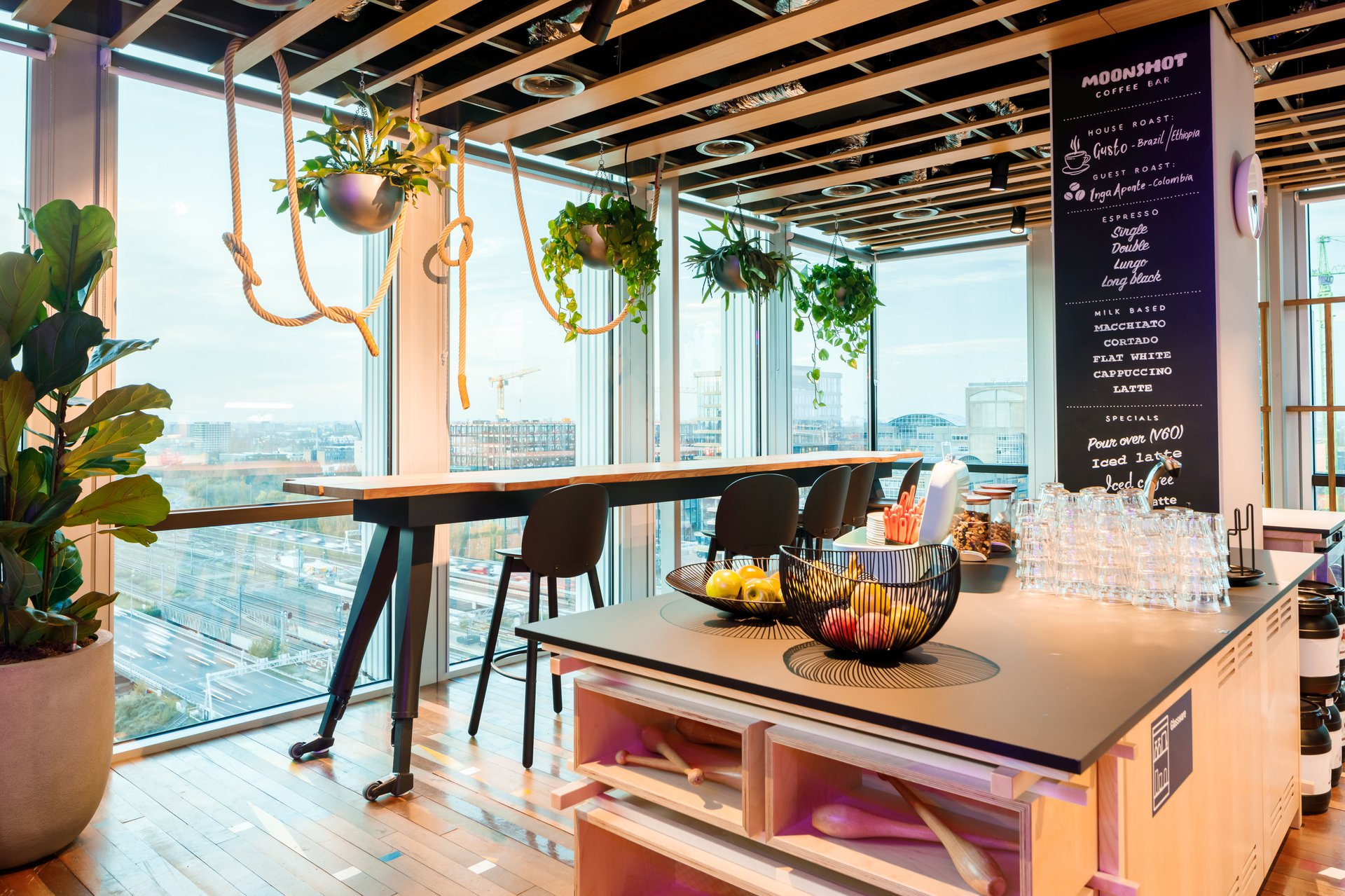 Google Amsterdam office meeting space