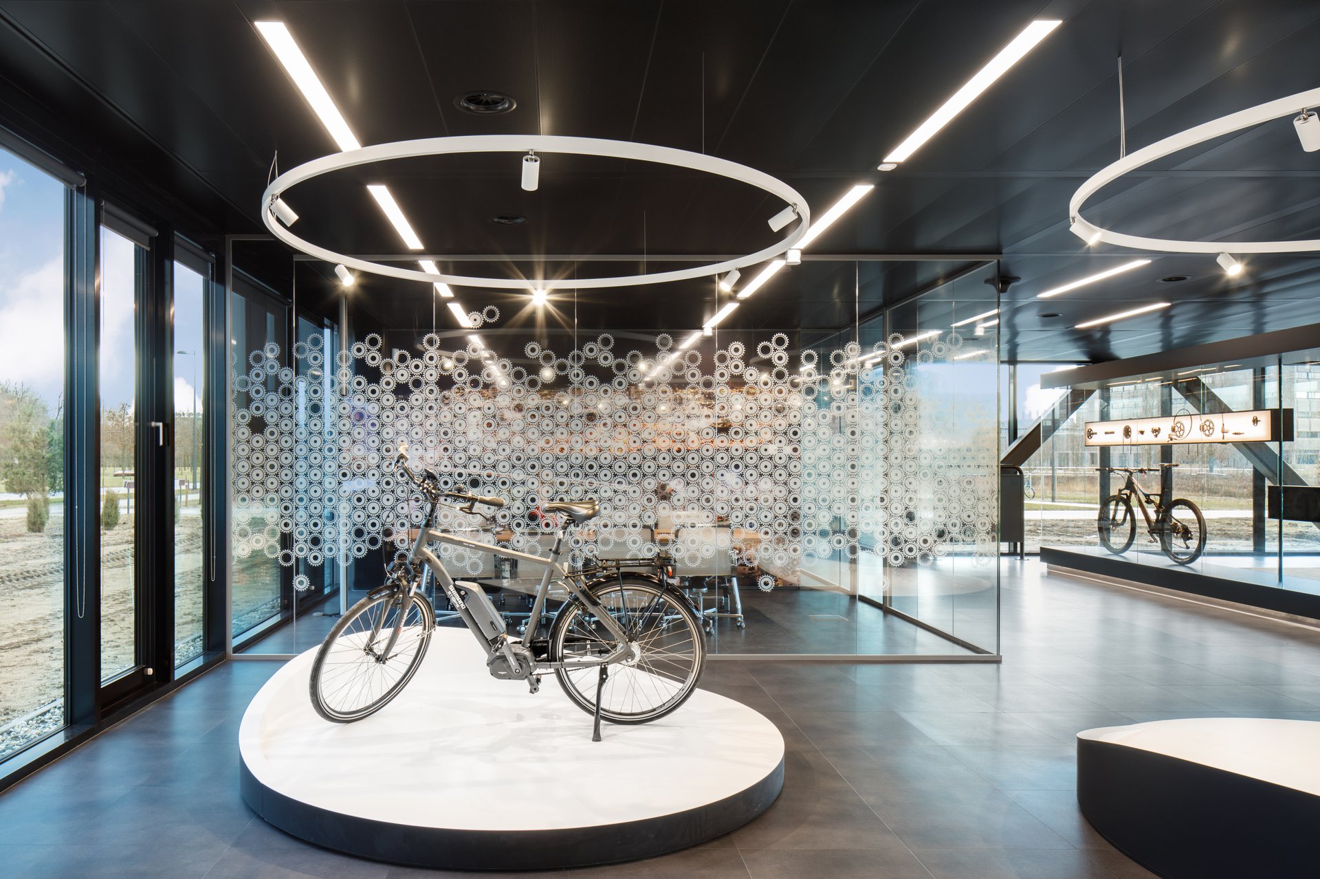 Interior design with a technologically advanced look and feel