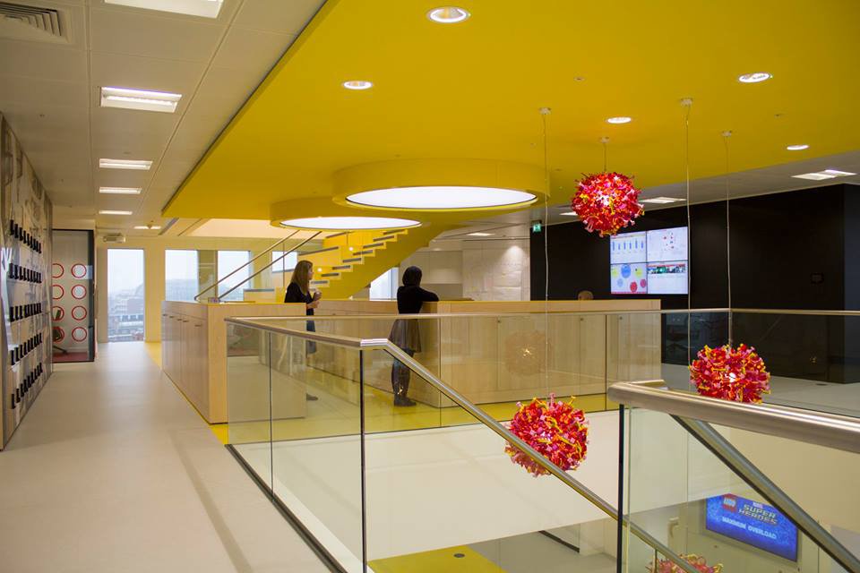 LEGO UK headquarters workspace