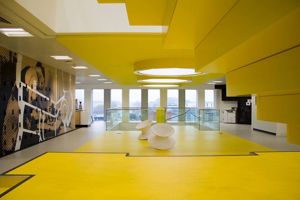 LEGO UK headquarters meeting room