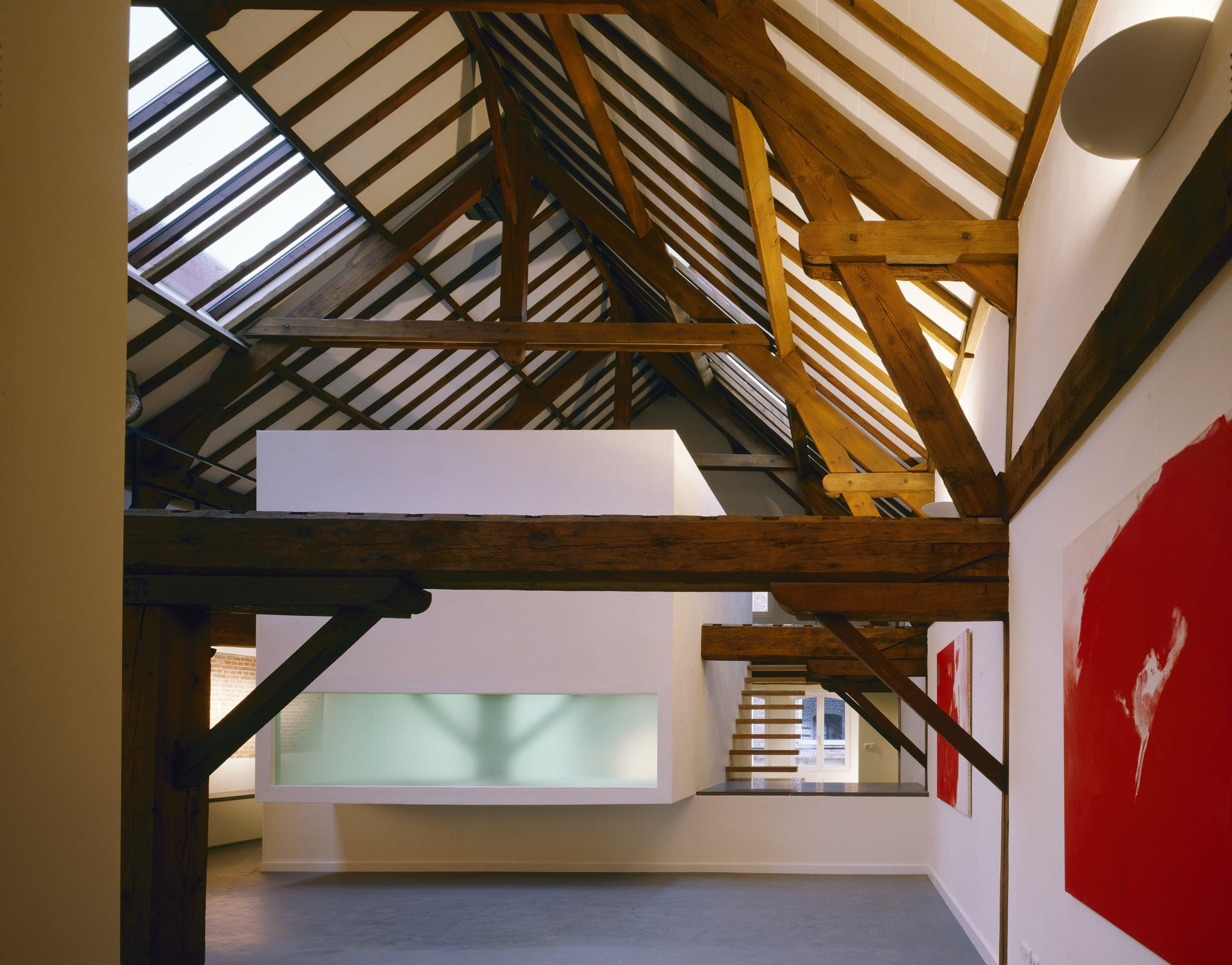 A warehouse conversion to residence, stripped to the essential.