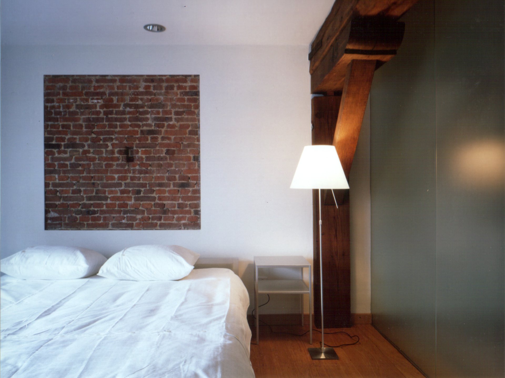 A warehouse conversion to residence, stripped to the essential.