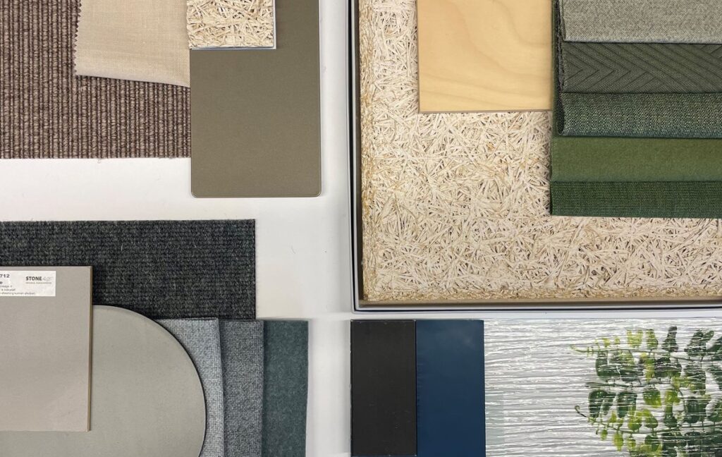 Materiaalbord header website